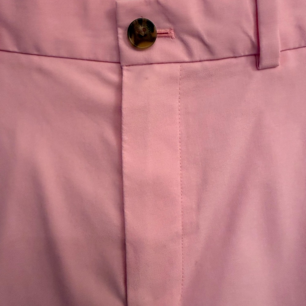Brooks Brothers Light Pink Flat Front Men's Shorts. 38 Waist EUC Dry Cleaned - Picture 5 of 16